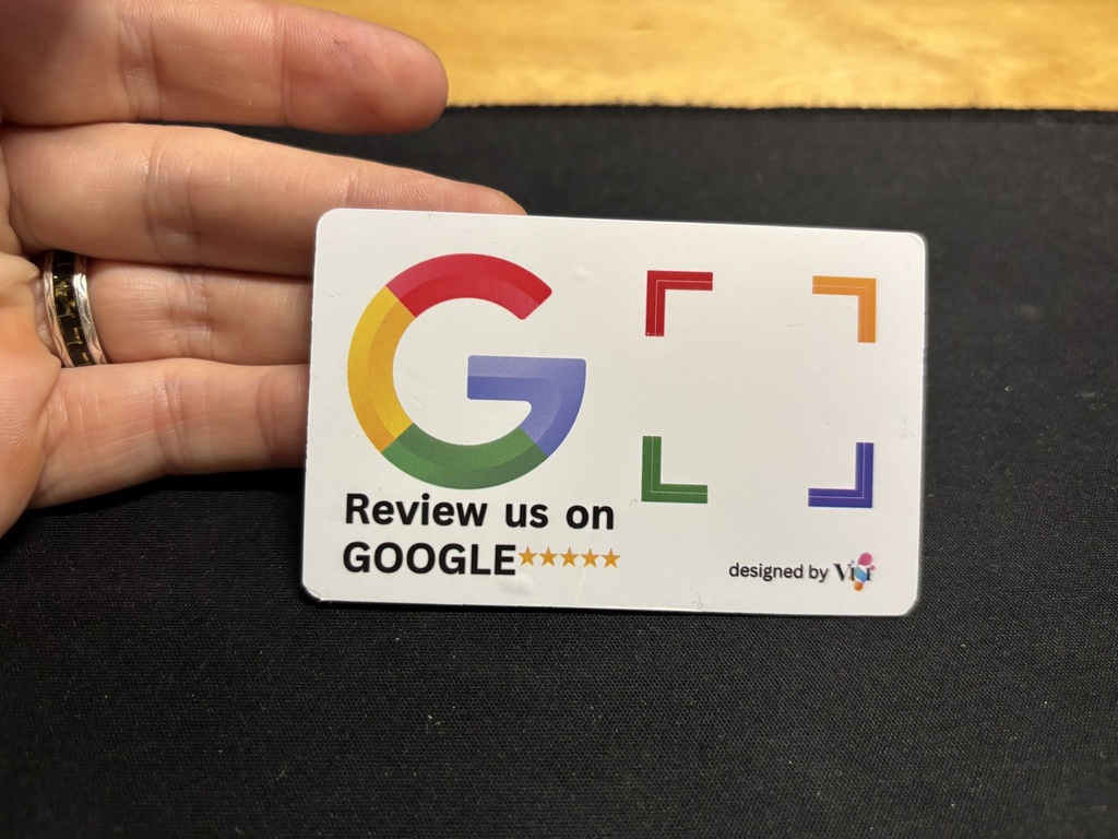 Reviews Card no QR