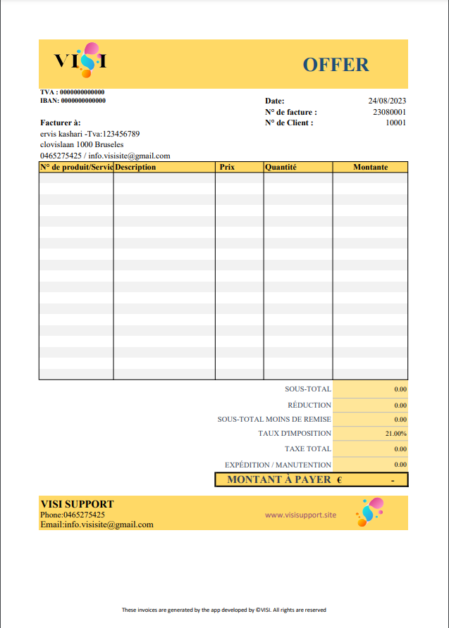 Invoice App